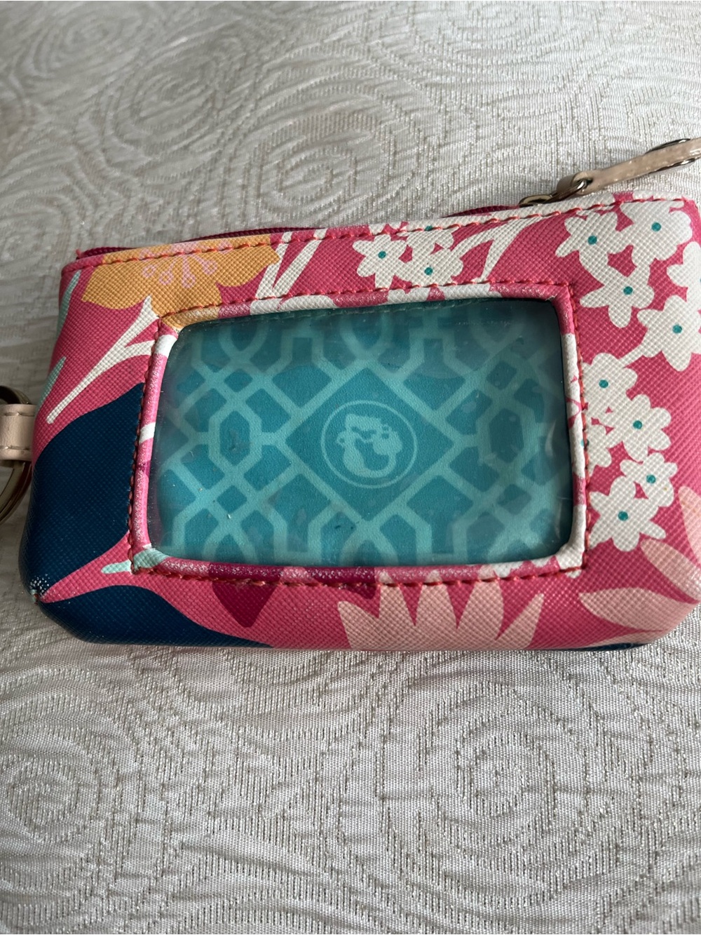 Women's spartina Floral Card Holder and change purse Pink Multi
Like new so cute